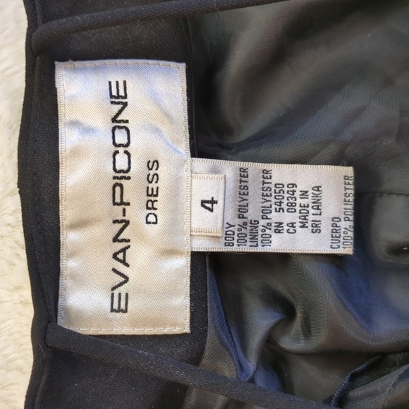 Evan Picone Little Black Dress - Picture 11 of 13